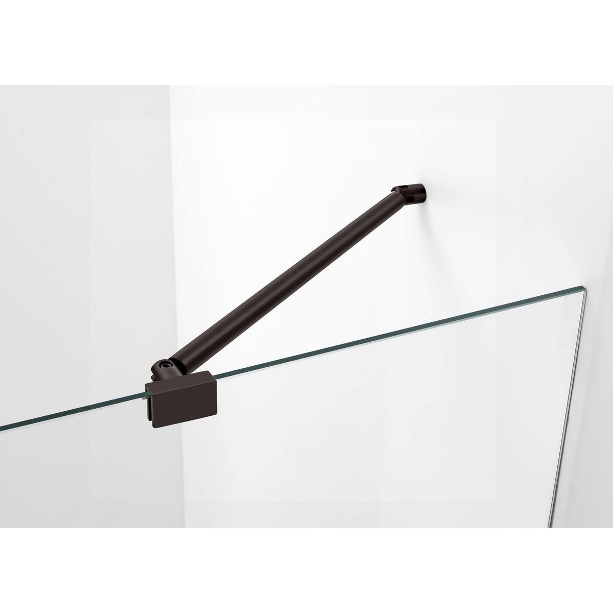 Chrome Frameless Square Shower Enclosure V58875