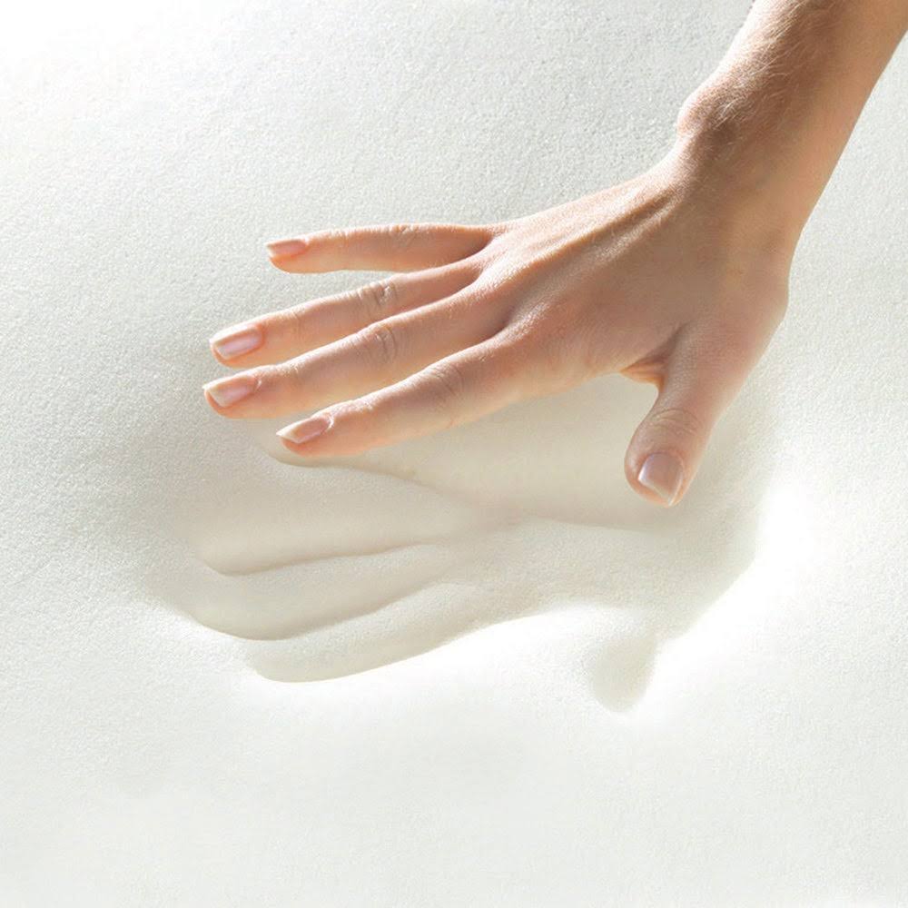 3-Inch Memory Foam Mattress Topper with Egyptian Cotton Cover - California King K5903