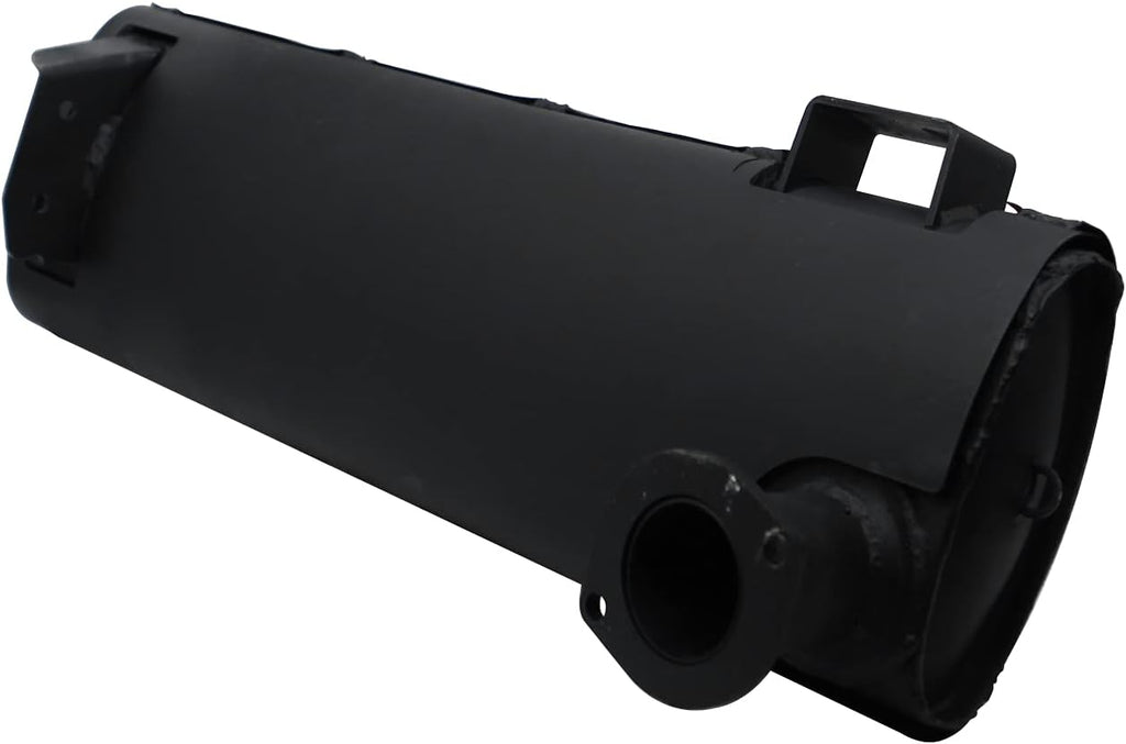 Muffler Compatible with Skid Steer Loader Deutz Engine 2 Bolt Flange K162