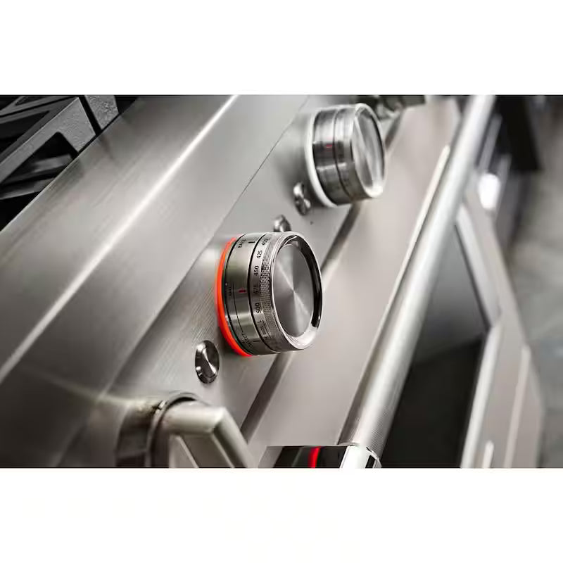 6.3 cu. ft. Smart Double Oven Gas Range with Griddle I391