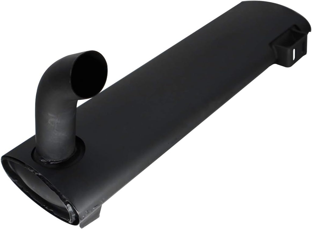 Muffler Compatible with Skid Steer Loader Deutz Engine 2 Bolt Flange K162