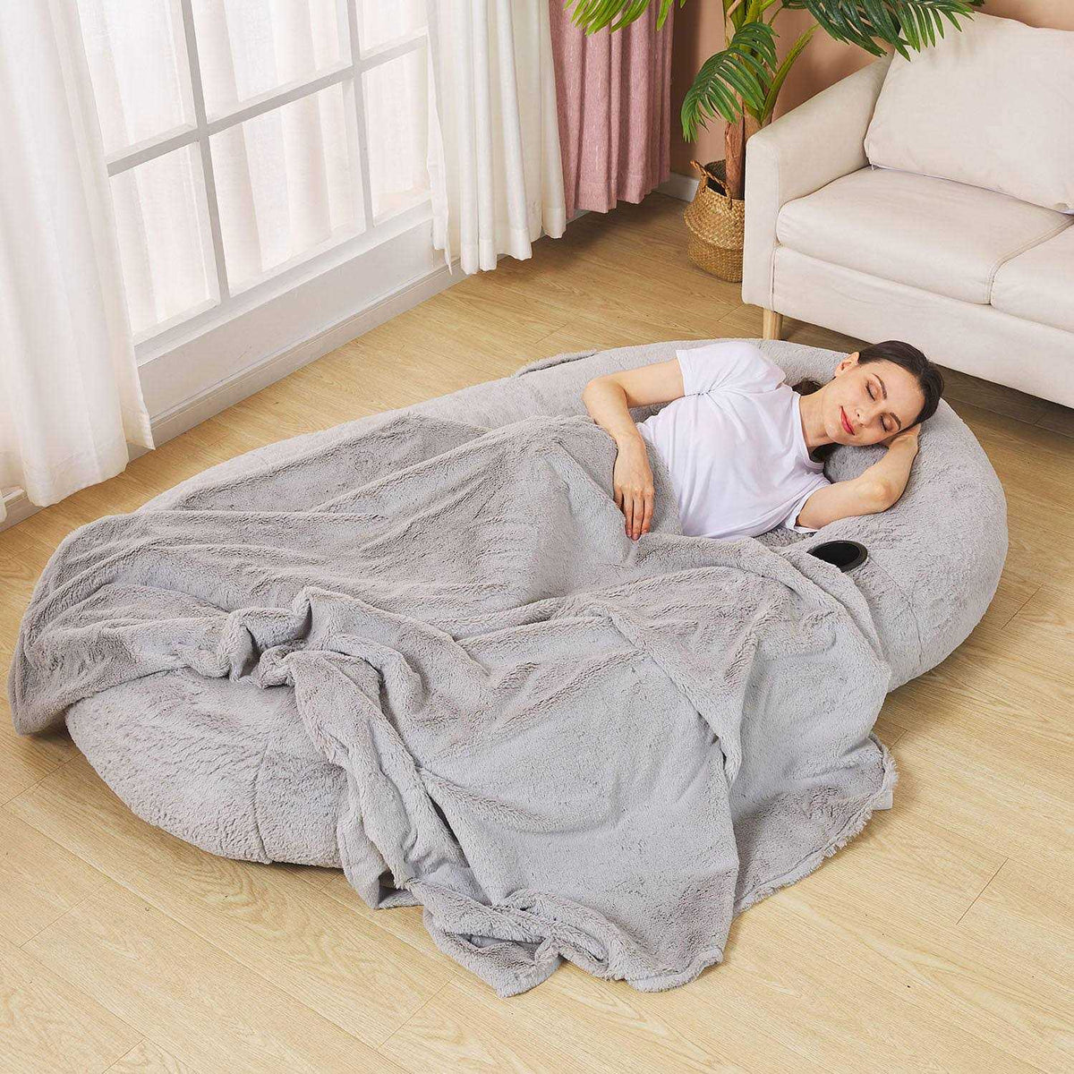 Large Cozy Plush Pet Bed T79468