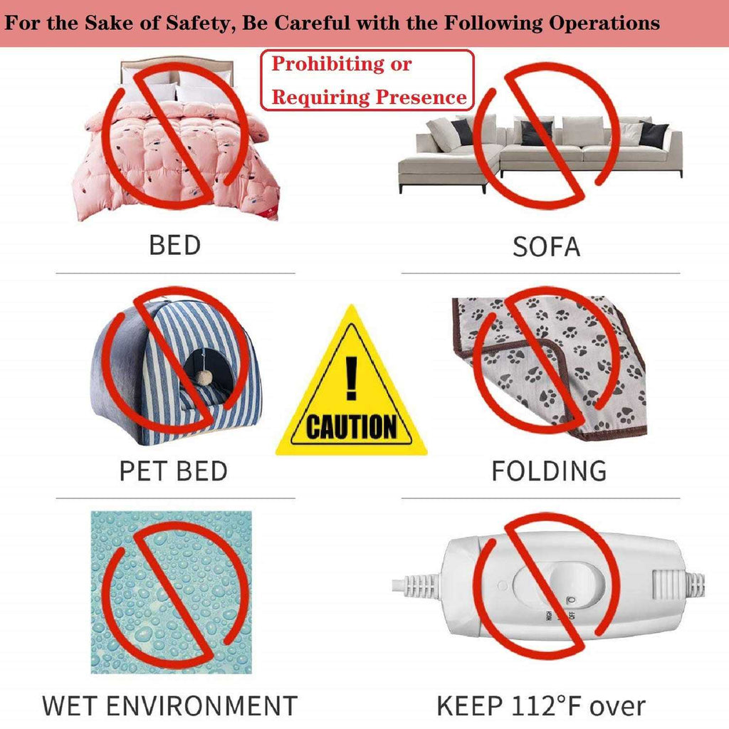 Electric Heating Pad for Dog Bed X6917