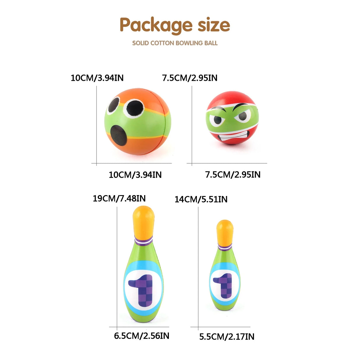 Mini Bowling Game Indoor Outdoor Sports Toy J43992