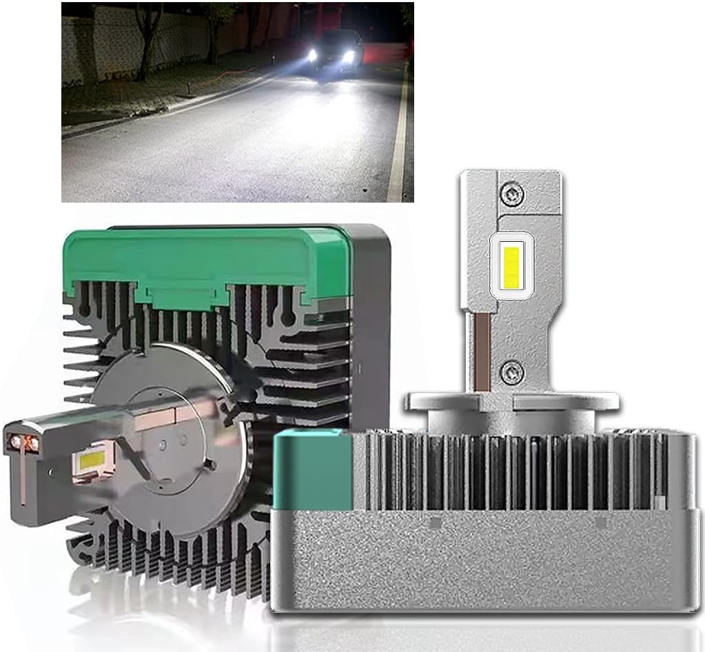 LED D5S Headlight Bulbs Conversion Kit 20000Lm 6000k Cold White 2 PCS N399