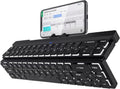 68 Keys 60% Foldable Mechanical Keyboard with Aluminum Body, White Backlit B60638