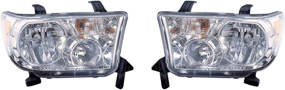 Headlight Assembly Pair for Toyota Sequoia 2017 X857