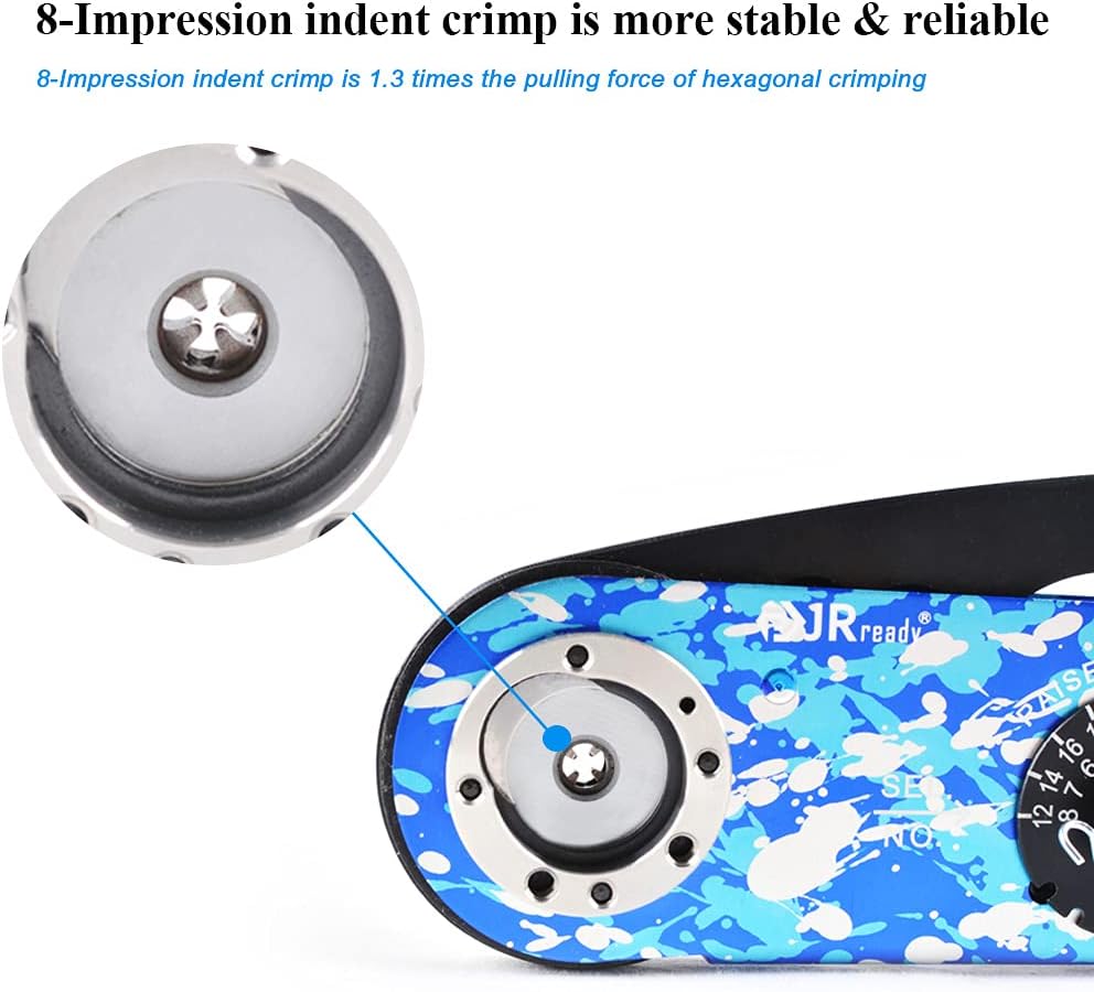 Adjustable Crimping Tool for Wire Range 12 to 26 AWG Y85050