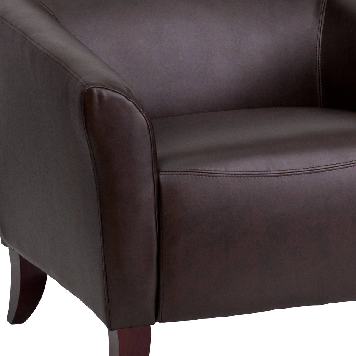 Brown Leather Chair M1193