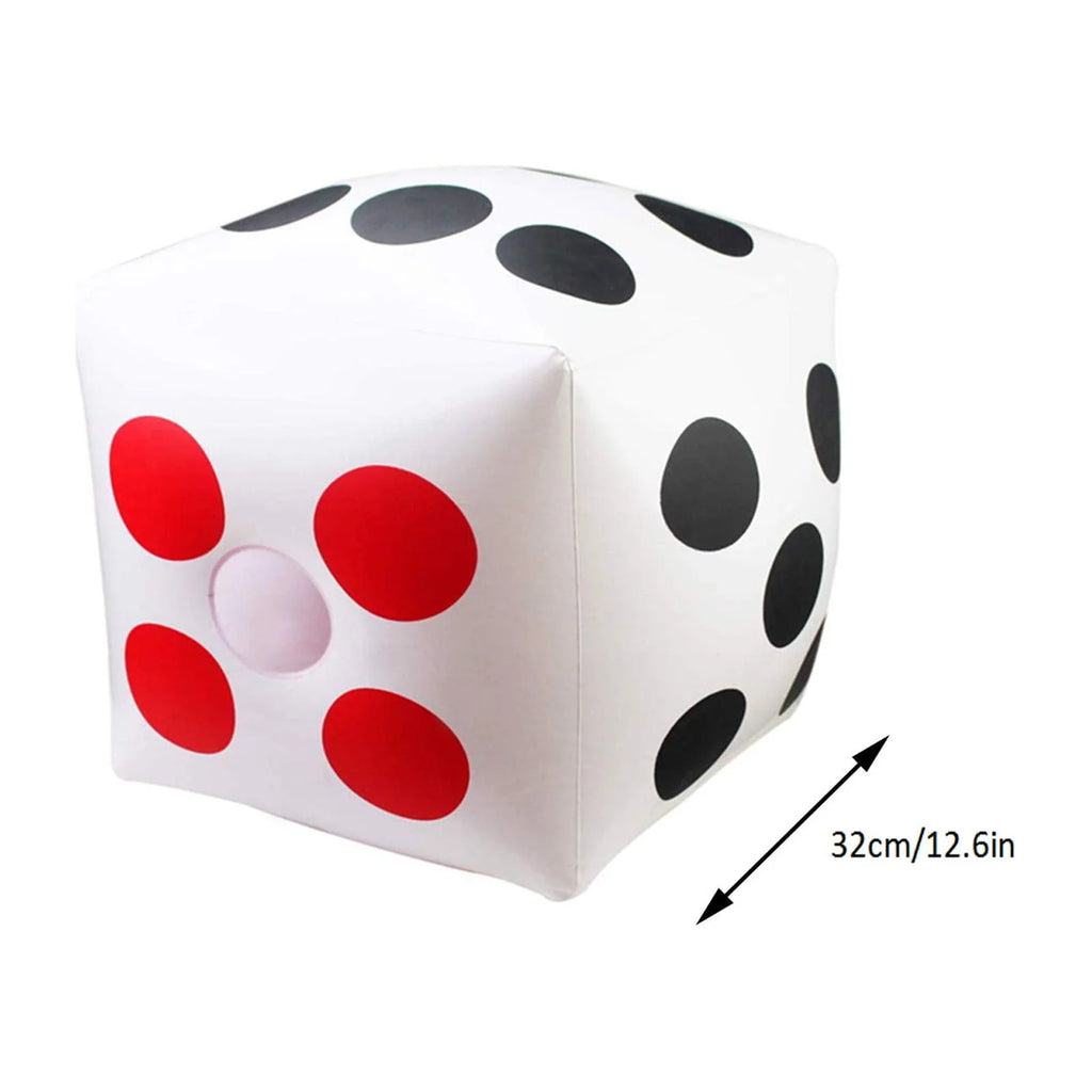 12.6" Jumbo Inflatable Dice Set G43509
