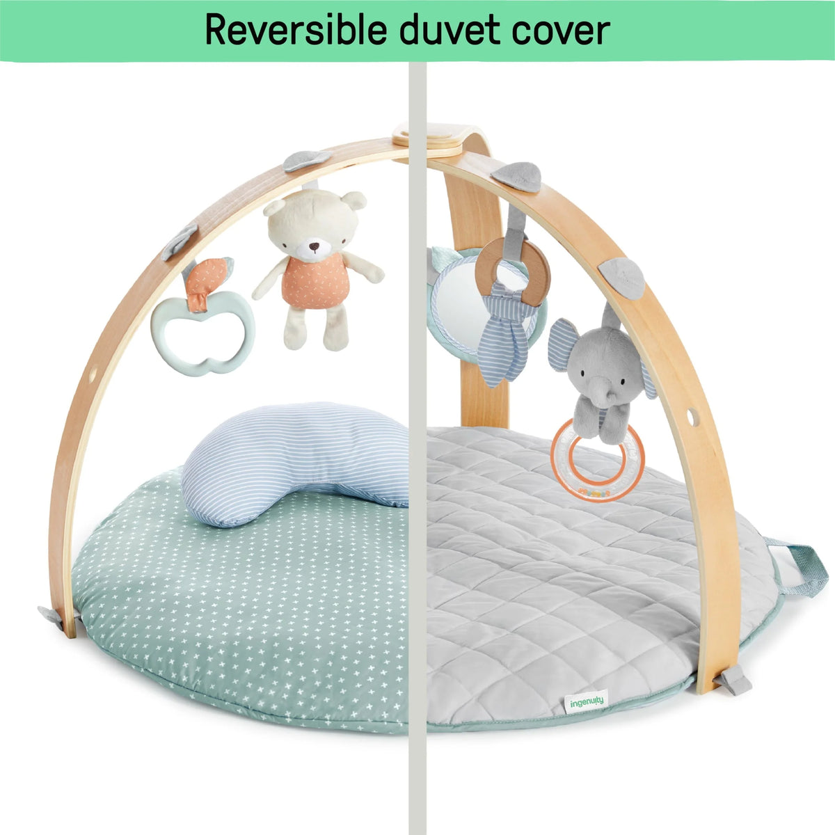 Baby Activity Gym & Tummy Time Play Mat with Storage D2611