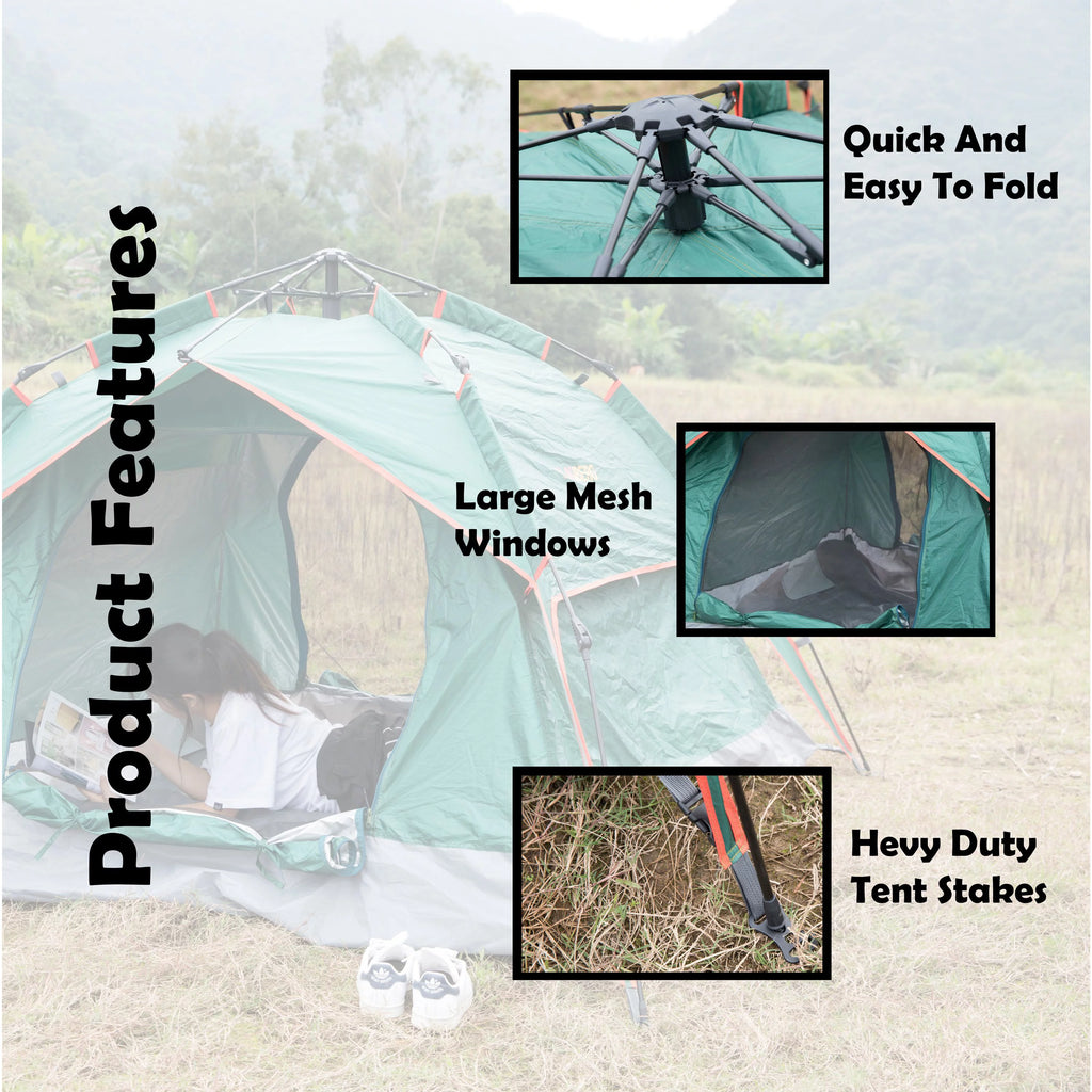 Beach Pop up Tent with 2 Windows A5468