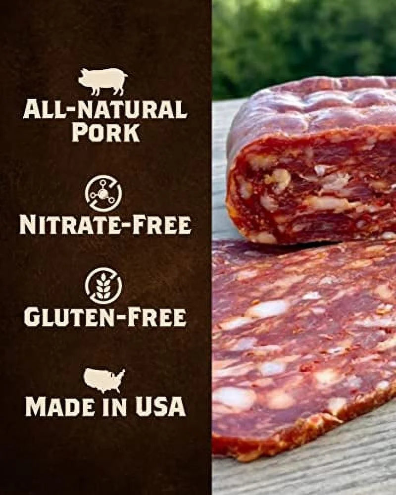 Spicy Gluten-Free Nitrate-Free Pork Salame L446