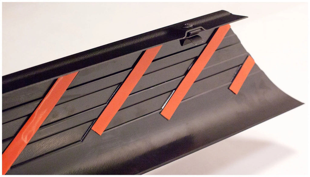 Black Smooth BedRail Caps 2-Pc B56779