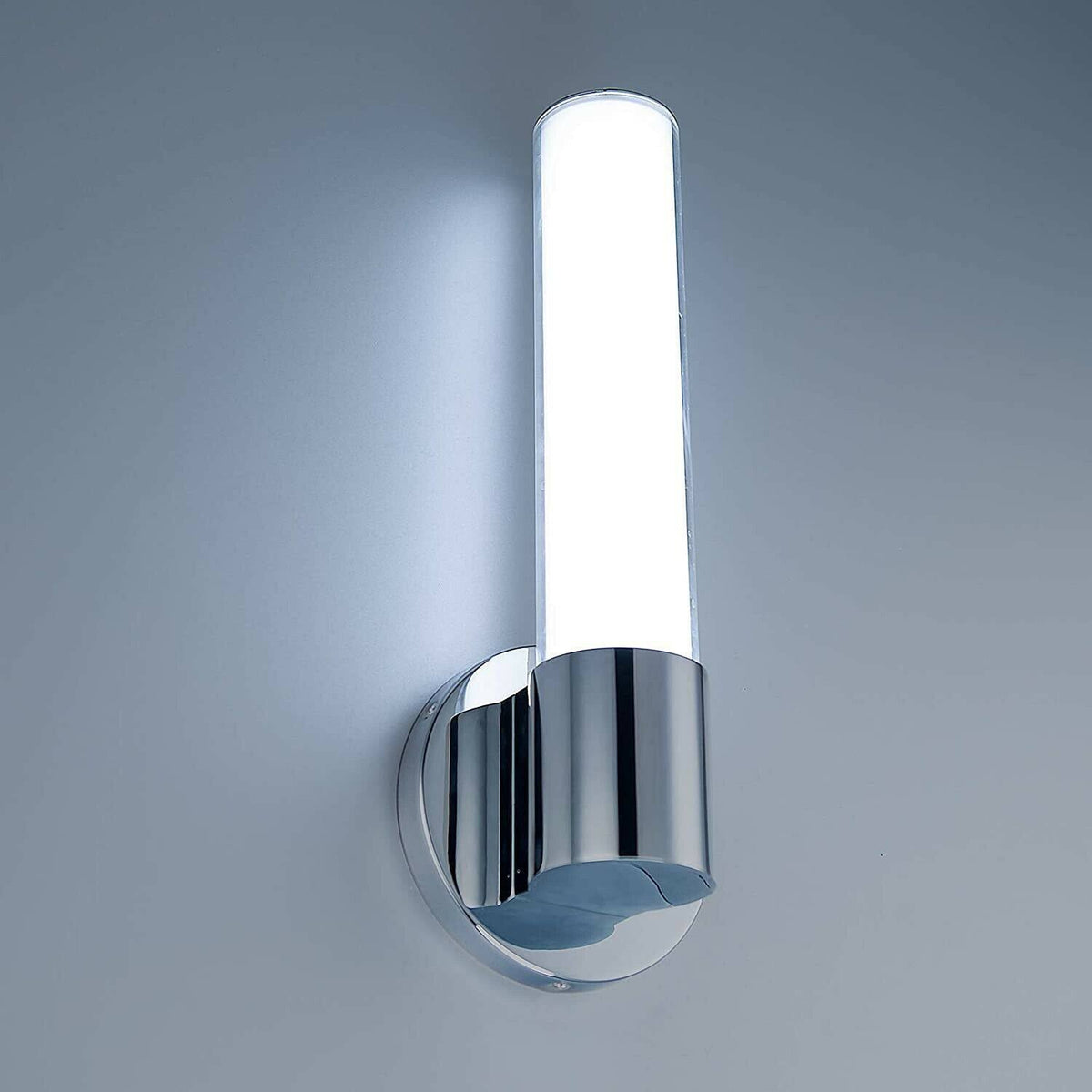 Chrome LED Wall Sconce F7182