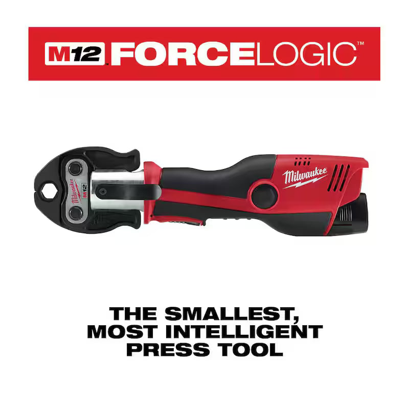 12-Volt Cordless Press Tool Kit with 3 Jaws L653