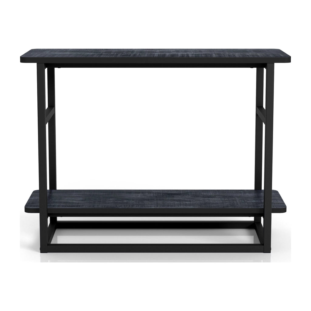 Oak Side Table with Lower Shelf X512533