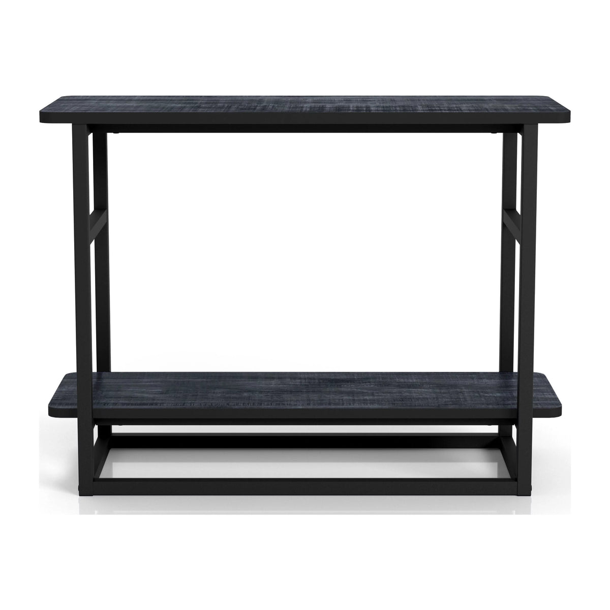 Oak Side Table with Lower Shelf X512533