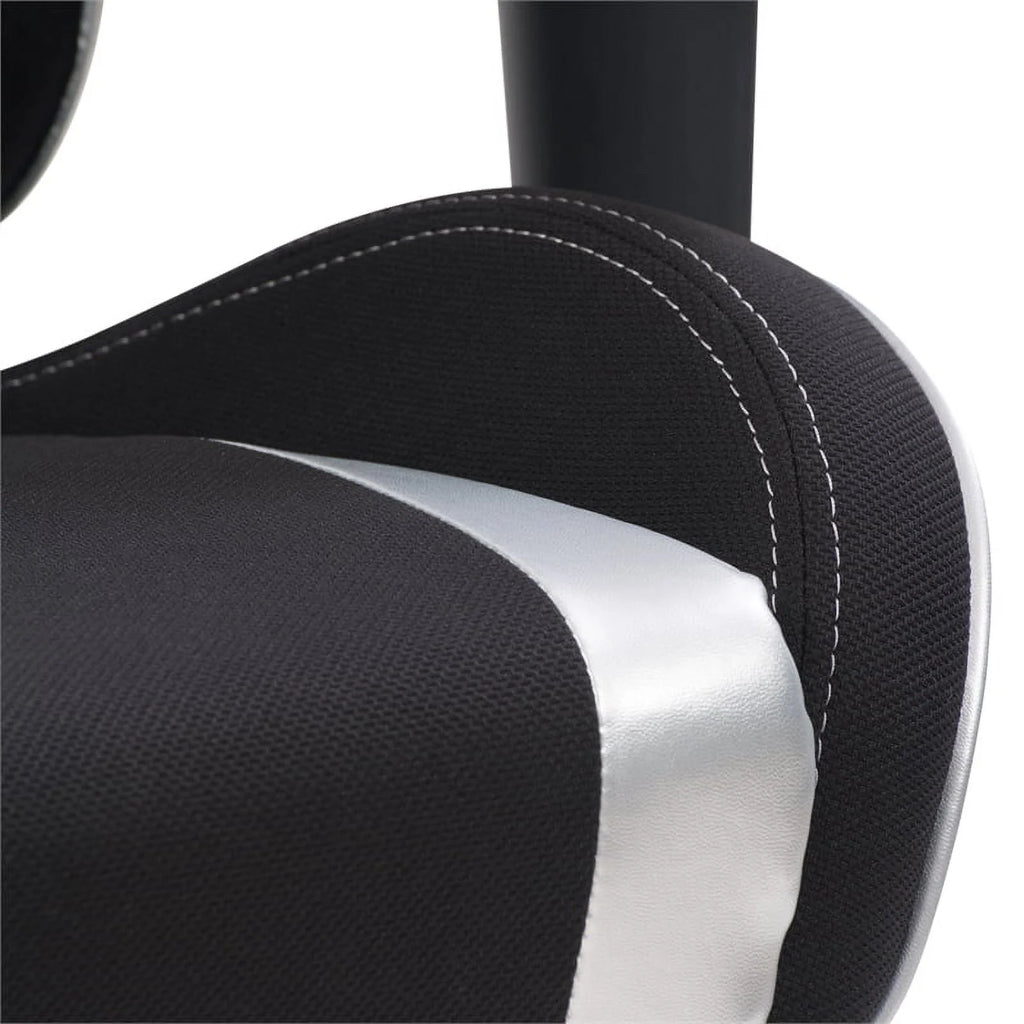 Black High Back Fabric Ergonomic Gaming Chair U5251