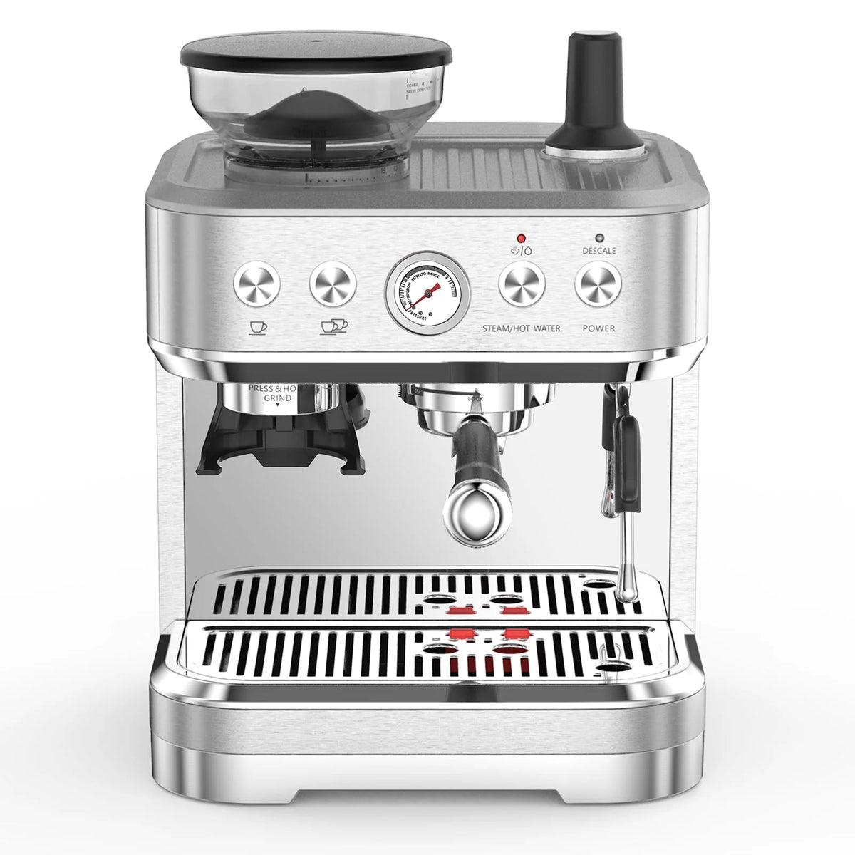 15 Bar Automatic Espresso Machine with Milk Frother and Grinder A756713