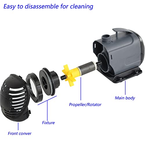 Submersible Pump Fountain Kit E754