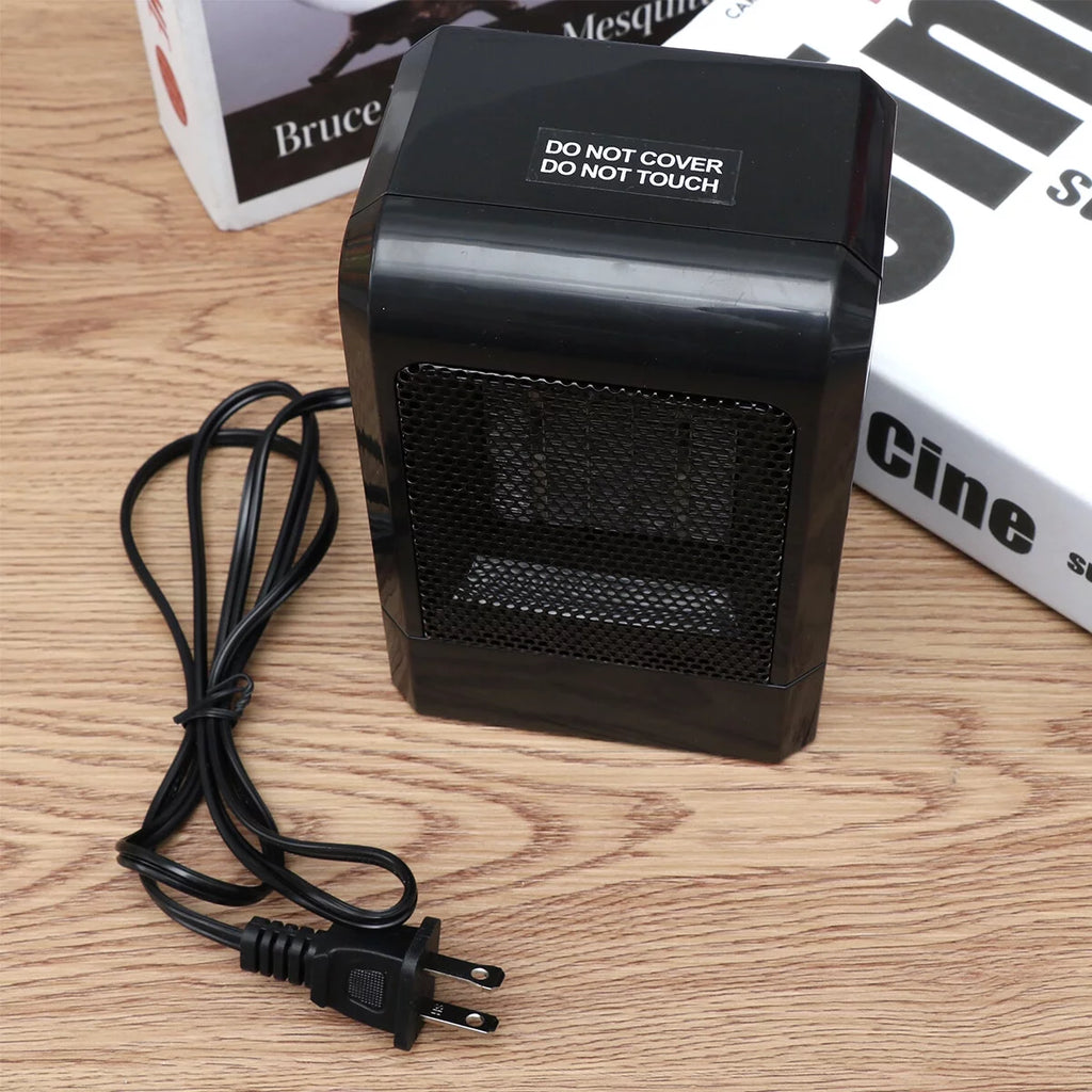Portable Electric Heater Black V88407
